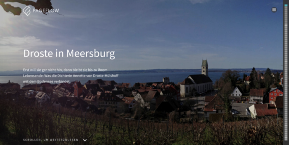 Multimedia-Reportage: Droste in Meersburg