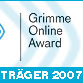Grimme Online Award 2007 für www.nach100jahren.de